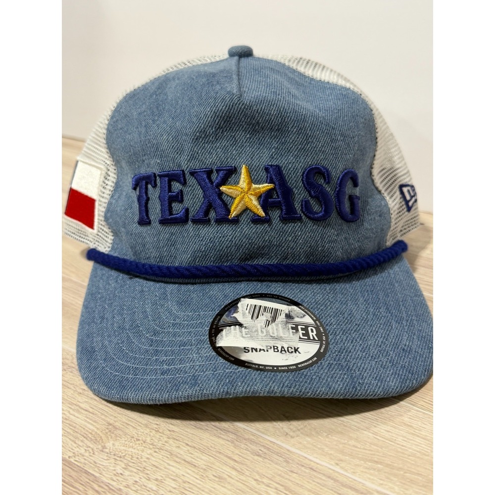 New Era Texas Rangers MLB 2024 ASG The Golfer Snapback Trucker Mesh Rope